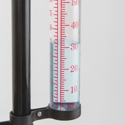 3-in-1 tuinweerstation 145 cm zwart