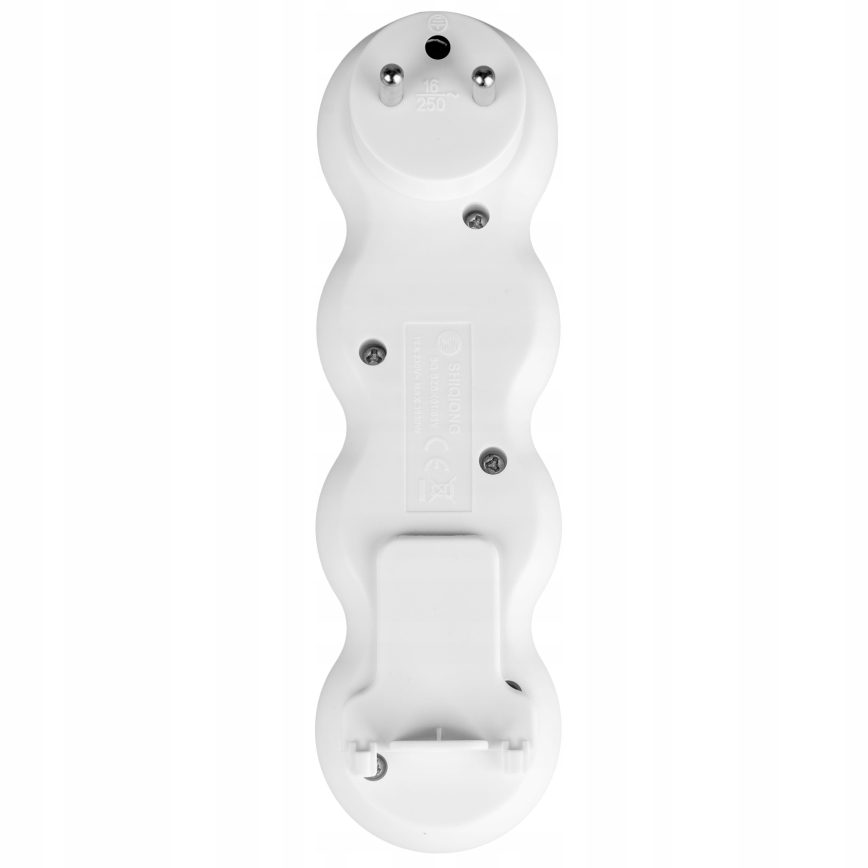 3-voudige stekkerdoos met schakelaar