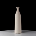 33 cm White Keramiek Vaas