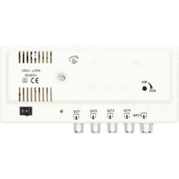 4-bands antenneversterker 230V