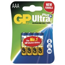 4 st. Alkaline batterij AAA GP ULTRA PLUS 1,5V