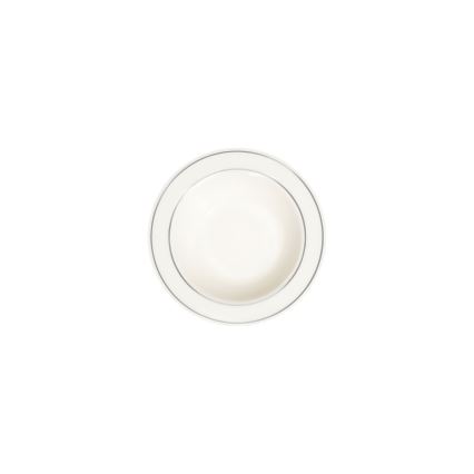 53-delige serviesset crème/zilver/porselein