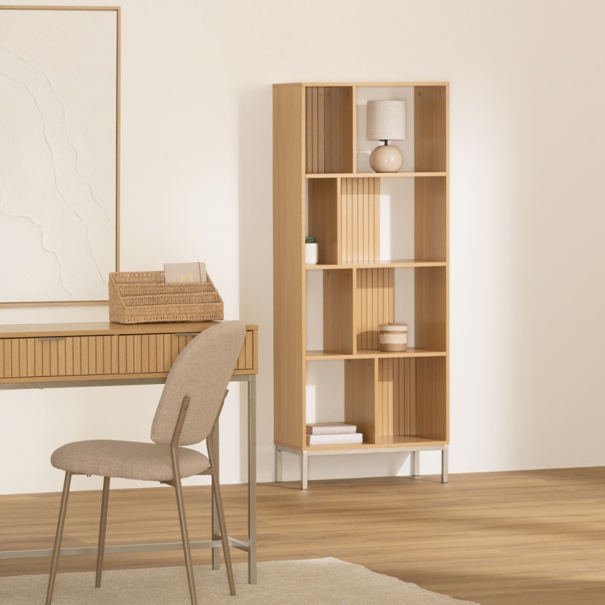 5five - Boekenkast GRID 63x159x30 cm bruin
