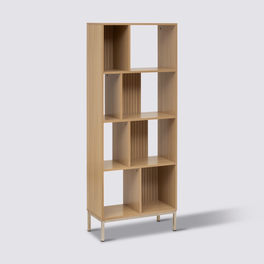 5five - Boekenkast GRID 63x159x30 cm bruin