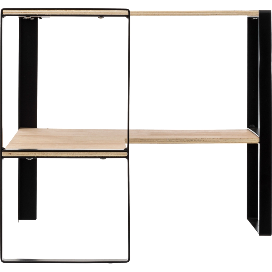 5five - Hoekplank PALO 40x40 cm beige/zwart