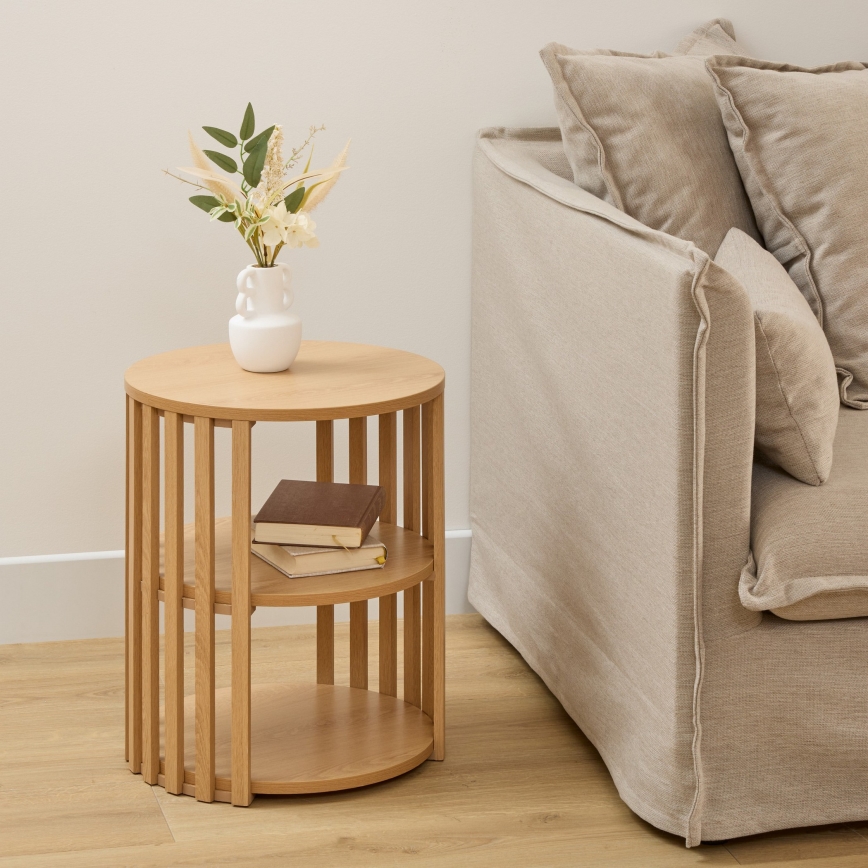 5five - Nachtkastje GARDE 40x40 cm beige