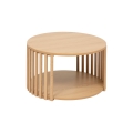 5five - Salontafel VINKY Ø 60 cm bruin