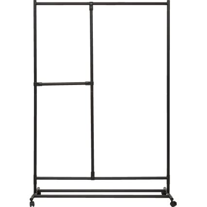 5five - Staande kapstok KENY 173x117 cm zwart