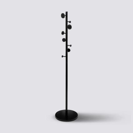 5five - Staande kapstok PERY 176x37 cm zwart