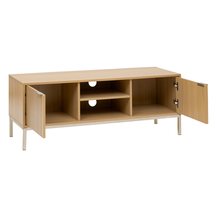 5five - TV-meubel KUBI 120x40 cm bruin