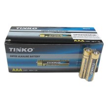 60 stuks Alkaline Batterij TINKO AAA 1,5V