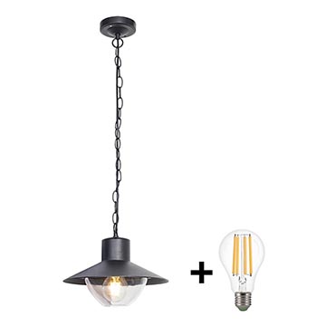 Brilagi - LED Hanglamp voor Buiten VEERLE 1xE27/60W/230V IP44