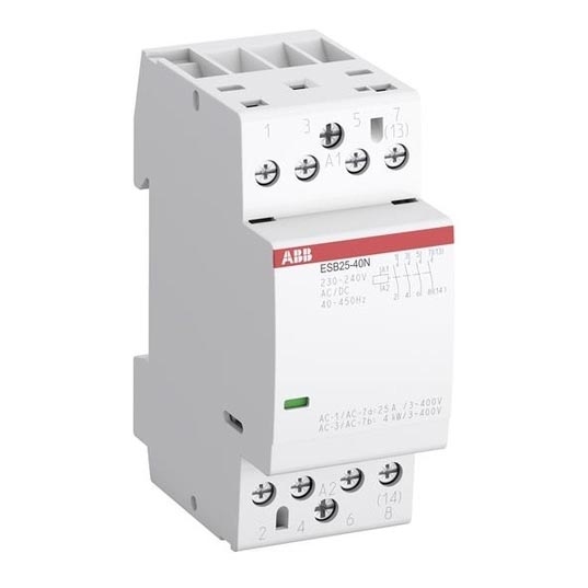 ABB 1SAE231111R0640 - 4-polige installatie contactor ESB25-40N-06 25A 230V