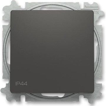 ABB 3559T-A07940 237 - Kruisschakelaar zonder afdekraam nr. 7 ZONI IP44 mat zwart