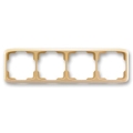 ABB 3901A-B40 D - Vierdelig frame TANGO beige