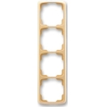 ABB 3901A-B41 D - Viervoudig afdekraam TANGO beige
