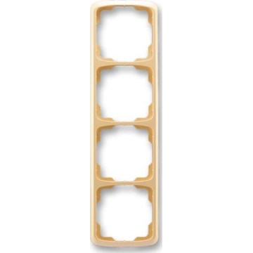 ABB 3901A-B41 D - Viervoudig afdekraam TANGO beige