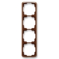 ABB 3901A-B41 H - 4-voudig afdekraam TANGO bruin
