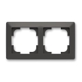 ABB 3901T-A00020 237 - Dubbel frame ZONI mat zwart