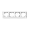 ABB 3901T-A00040 500 - ZONI viervoudig afdekraam wit