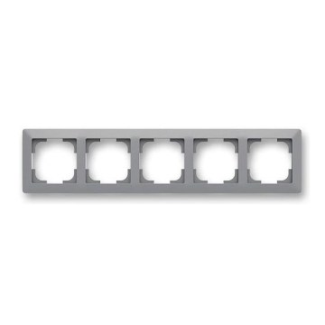 ABB 3901T-A00050 141 - Vijfvoudig afdekraam ZONI grijs