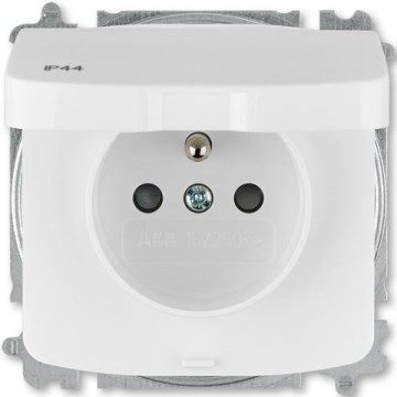 ABB 6619A-A06997 B - Schroefloze wandcontactdoos zonder frame TANGO 250V IP44 wit