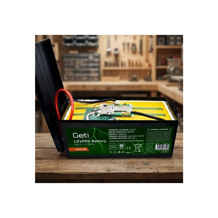 Accu LiFePO4 12,8V/200Ah