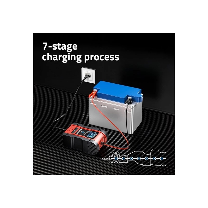 Acculader 110W/230V