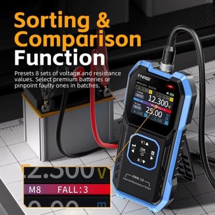 Accutester 100 V, 1000 mAh