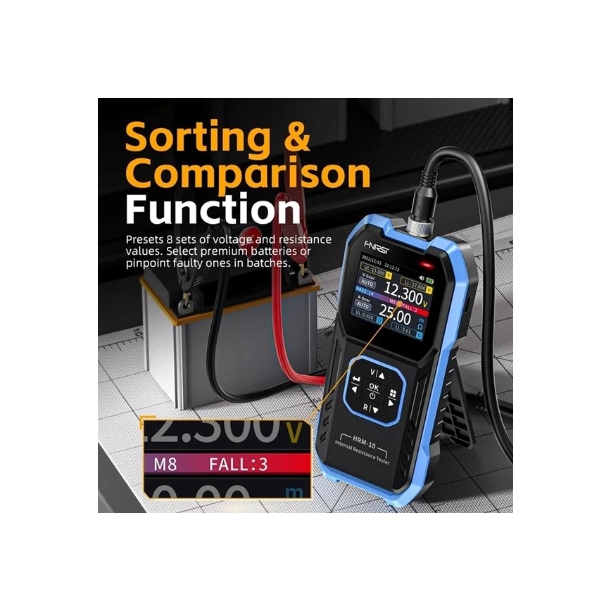 Accutester 100 V, 1000 mAh