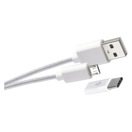 Adapter 2xUSB stopcontact plug-in SMART 230V