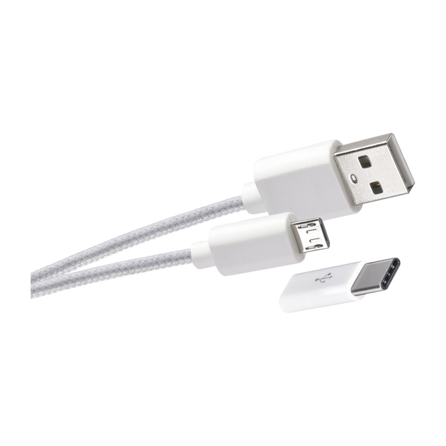 Adapter 2xUSB stopcontact plug-in SMART 230V