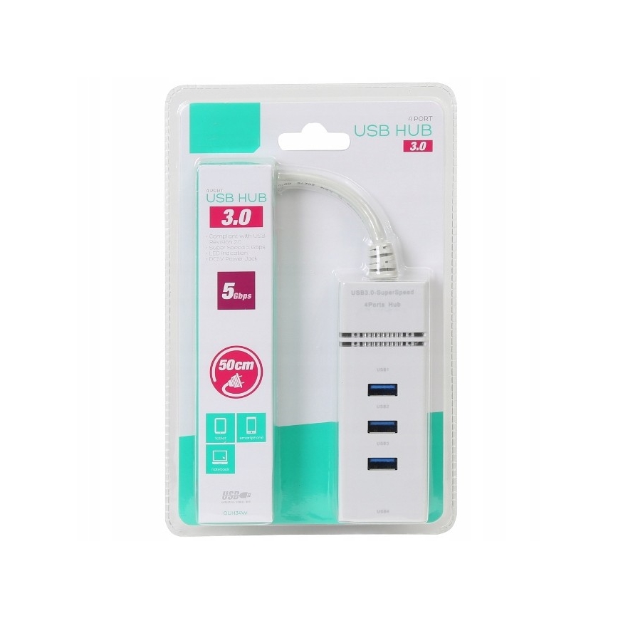 Adapter 4x USB-poort