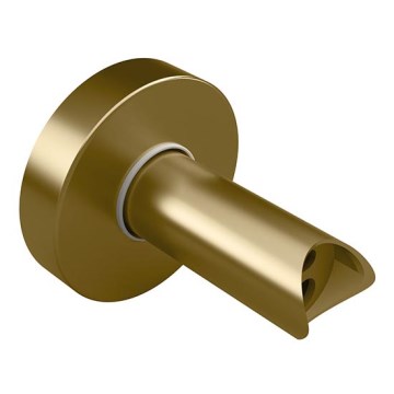 Adapter voor verborgen aansluiting van elektrische handdoekradiatoren in de wand, 6,4x6,4 cm, goud