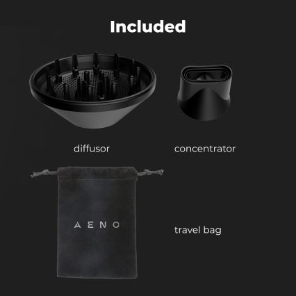 AENO - Haardroger 1500W/230V