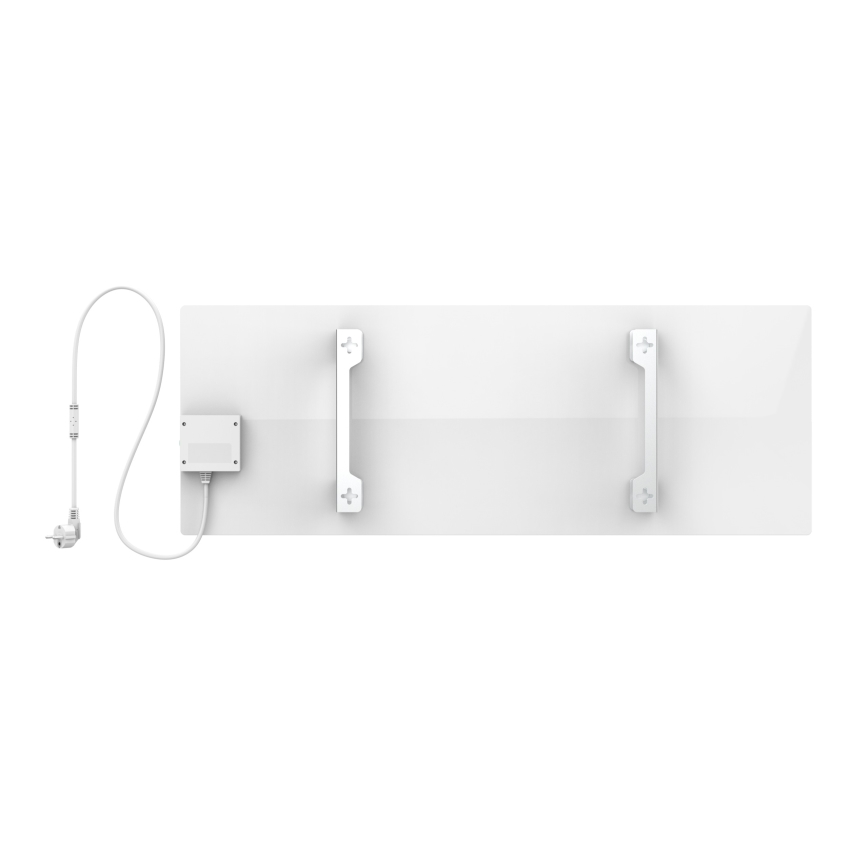 AENO - Slim elektrisch infraroodpaneel 700W timer/thermostaat IP44 Wi-fi wit