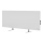 AENO - Slim elektrisch infraroodpaneel met LED scherm 700W timer/thermostaat IP44 Wi-fi wit