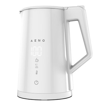 AENO - Slimme elektrische waterkoker met LED-display 1,7 l 2200W/230V wit