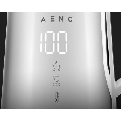 AENO - Slimme waterkoker met LED scherm 1,7 l 2200W/230V wit