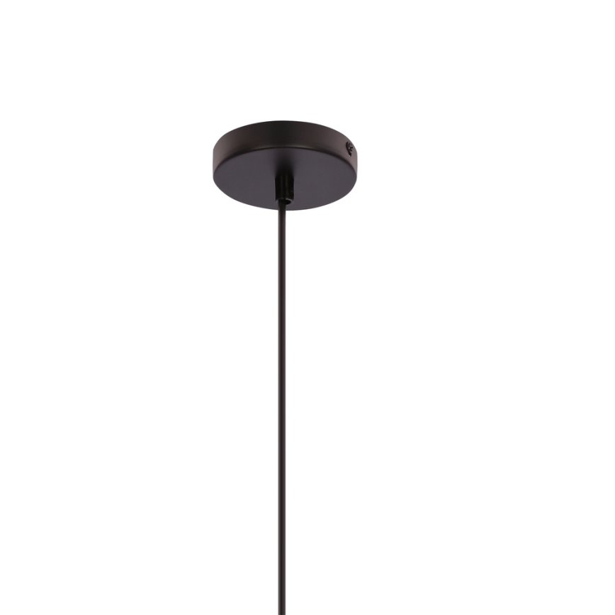 AFRICA Hanglamp 1xE27/40W/230V Ø 40 cm bruin/crème