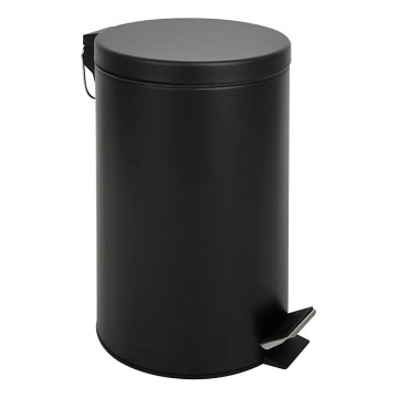 Afvalbak 20 l zwart