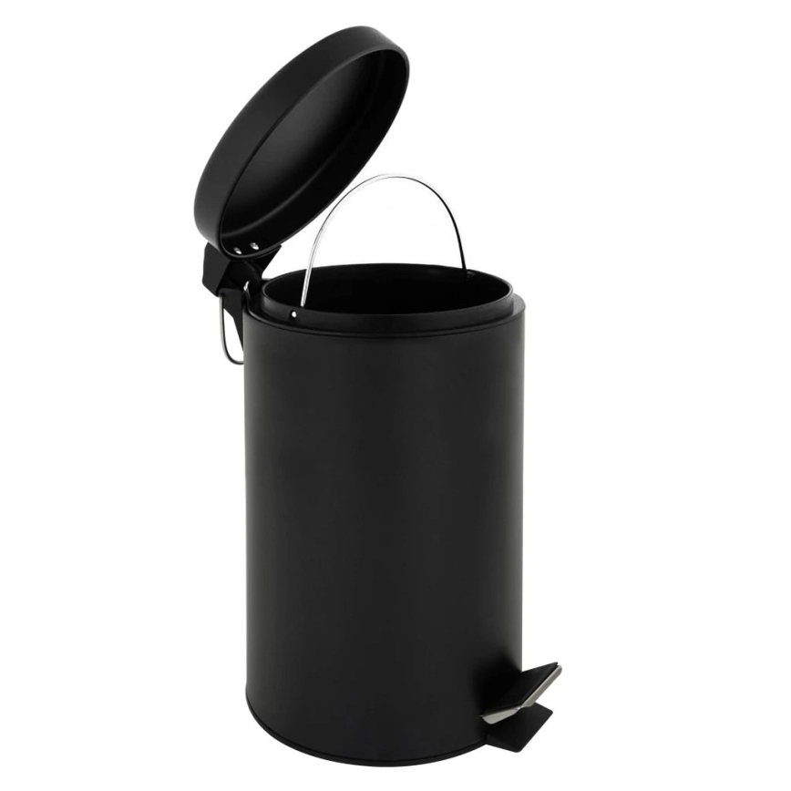 Afvalbak 20 l zwart