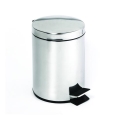 Afvalemmer 30x45 cm RVS/zilver