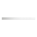 Afvoergoot 99,5x2,3 cm RVS/zilverkleurig