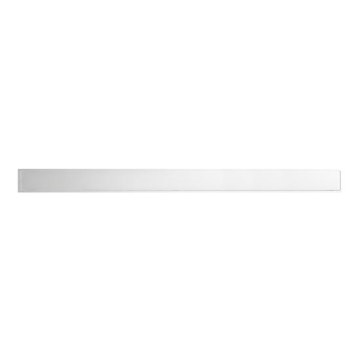 Afvoergoot 99,5x2,3 cm RVS/zilverkleurig