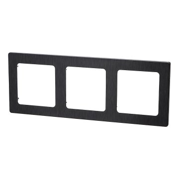 Aigostar - 3-voudig aluminium frame, zwart