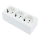 Aigostar - 3-voudige SCHUKO-wandcontactdoos 250 V/16 A