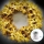 Aigostar - 3D LED buitenkerstkrans, 72xLED, 3xAA, Ø 50 cm, IP44, warm wit