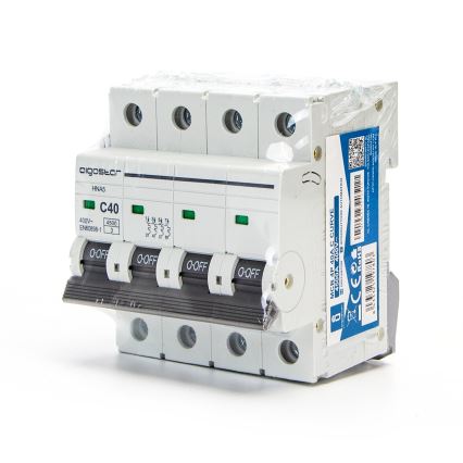 Aigostar - 4-polige installatieautomaat 4P-40A-C 400V