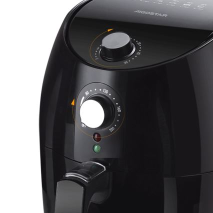 Aigostar - Air fryer 1500W/230V 3,5l zwart